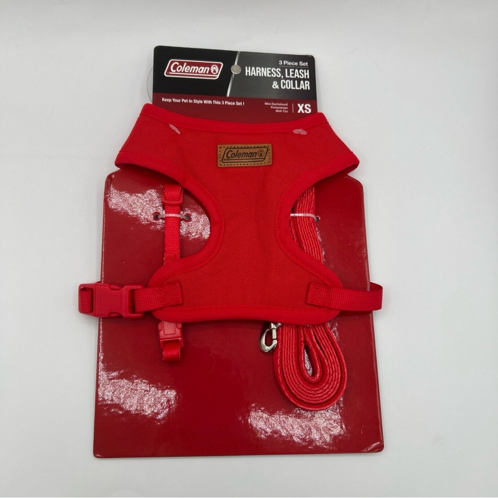 Coleman 3-pc Set Harness, Leash, Collar for Dogs